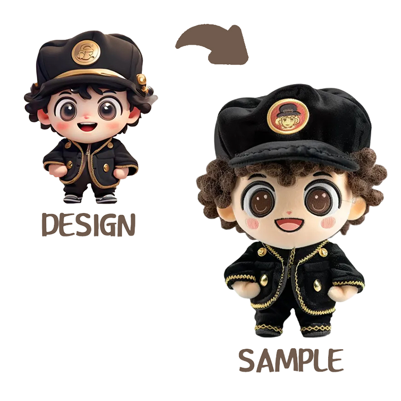 Muñecas de peluche personalizadas