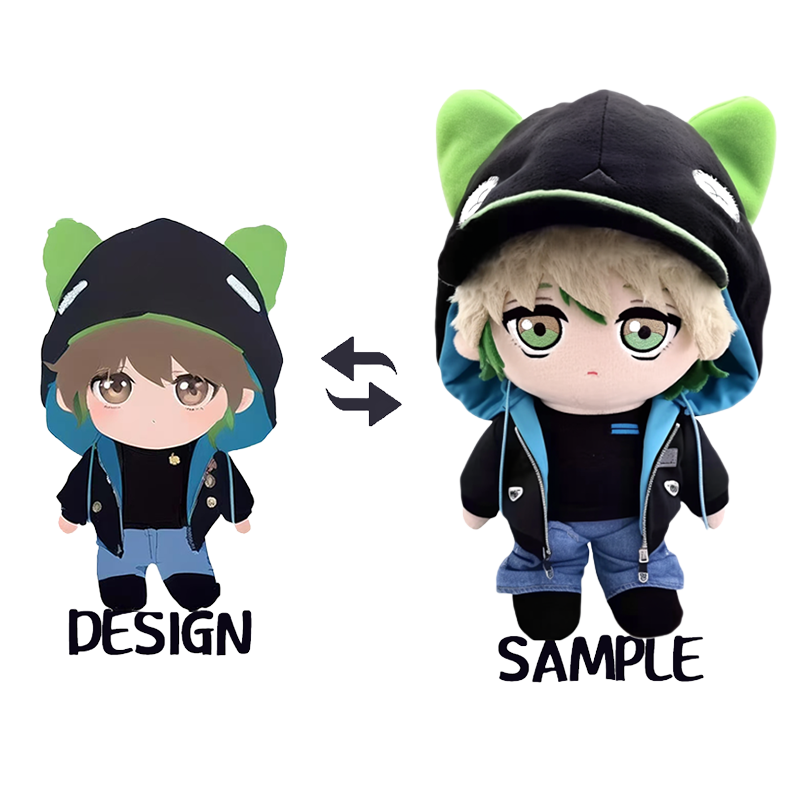 Muñecas de peluche personalizadas