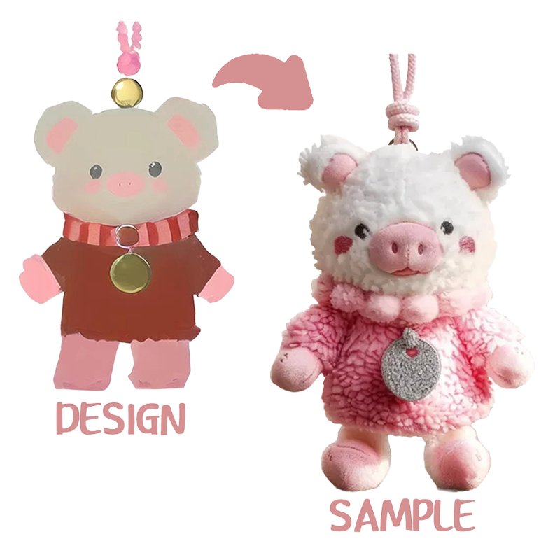 Llaves de peluche personalizados